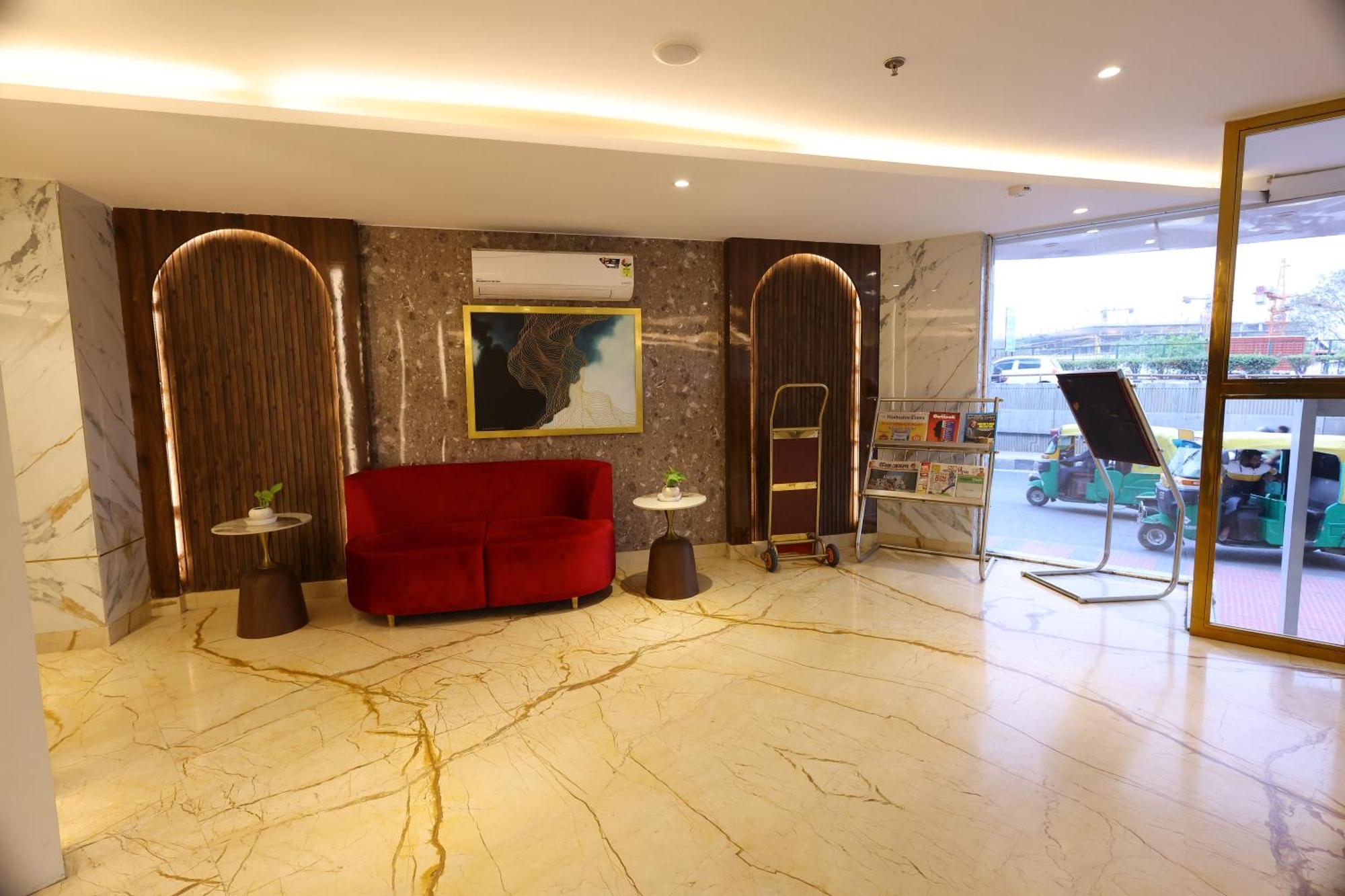 Airport Hotel Ramhan Palace Mahipalpur New Delhi Eksteriør billede