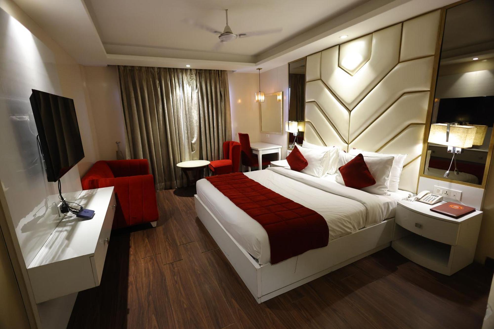 Airport Hotel Ramhan Palace Mahipalpur New Delhi Eksteriør billede